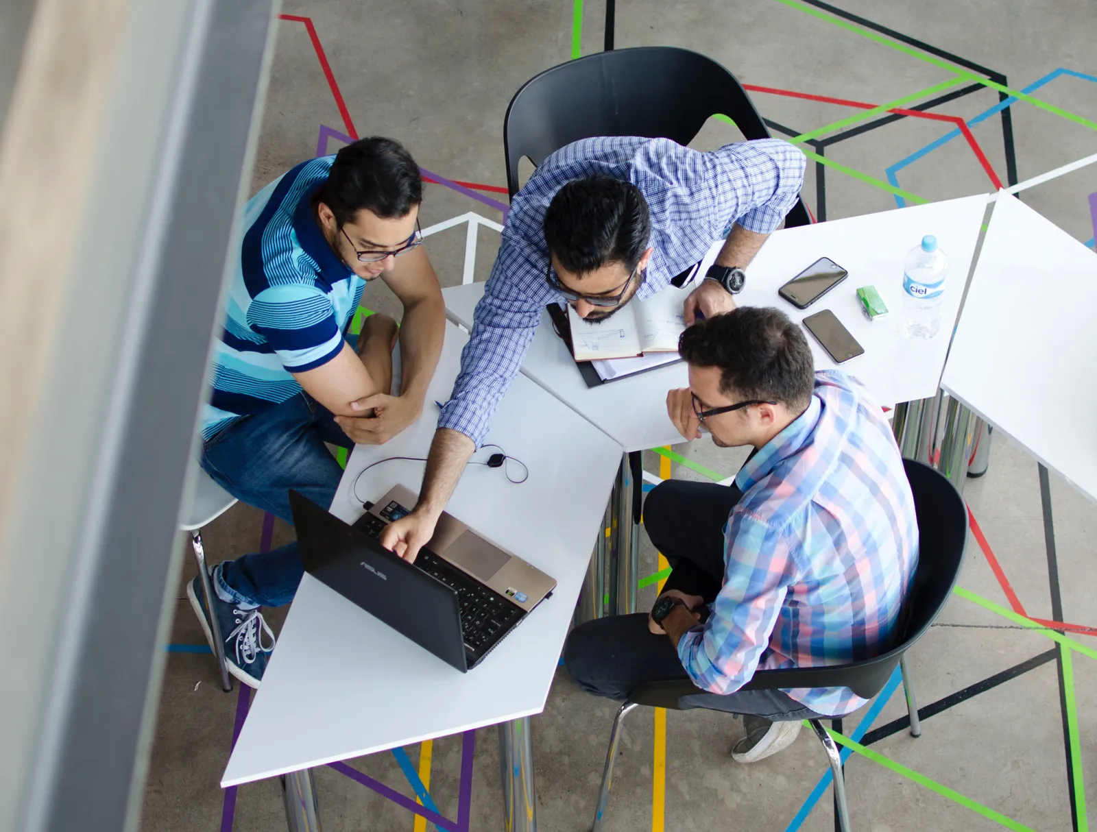 Group of people working